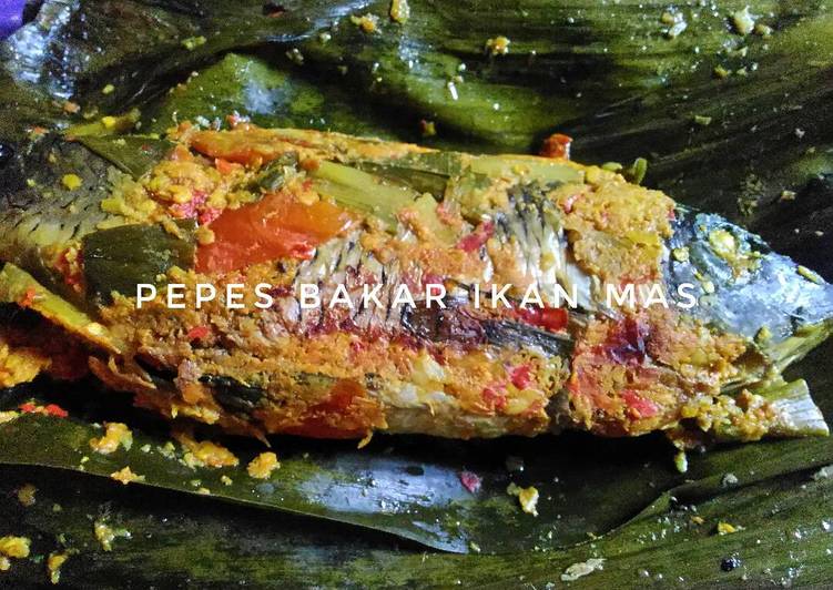  Resep  Pepes  Ikan  Mas  Pedas