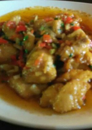 Foto resep Kakap saus telur asin