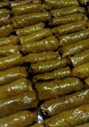 صورة لوصفة محشي ورق العنب بالستيك المشوى