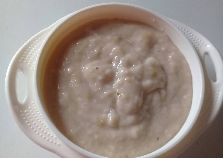 Baby's pap pudding