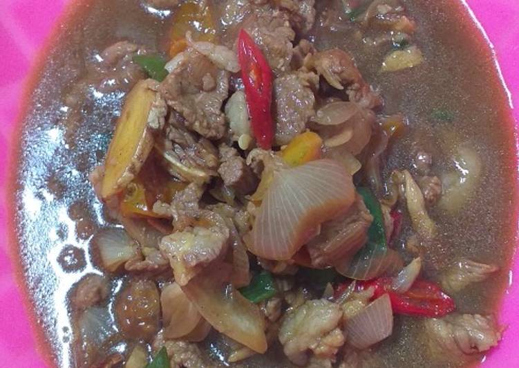 Oseng Daging kecap