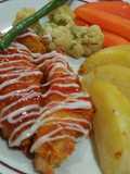 Breaded chicken