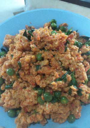 Foto resep Sambel oncom kemangi lenca
