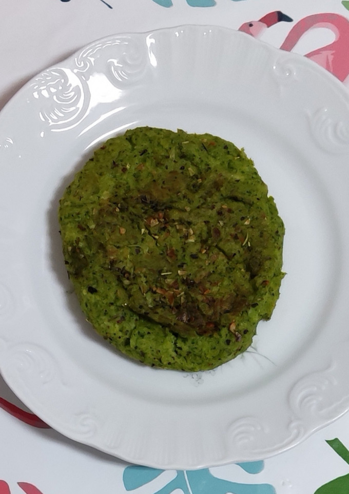 Una foto de Hamburguesa de brócoli 🥦