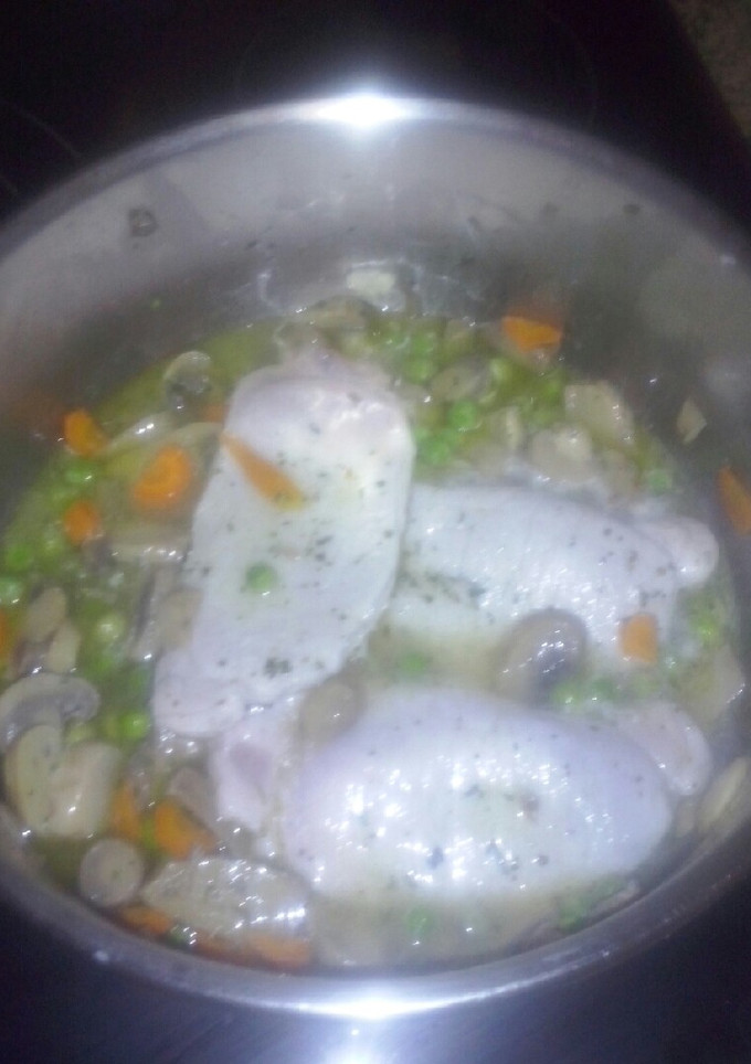 Una foto de Lomo con verduras
