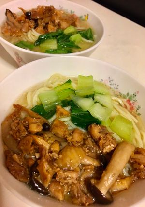 Foto resep Mie Ayam Jamur