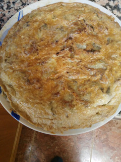Una foto de Tortilla de alcachofas