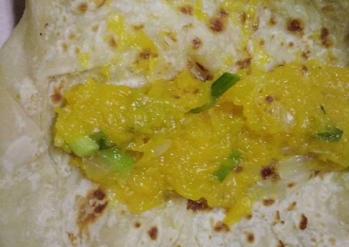 Recipe of Speedy Vegetarian pumpkin with farata