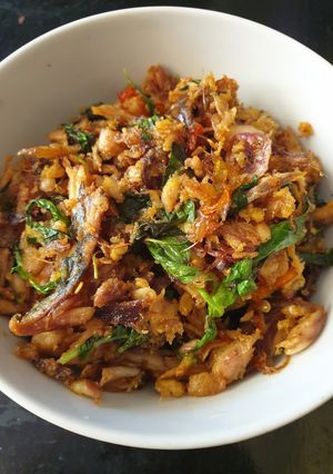 Foto resep Sambal orek pindang kemangi