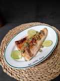 Filetes de trucha asalmonada a la pescadora