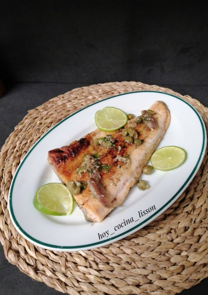 Una foto de Filetes de trucha asalmonada a la pescadora