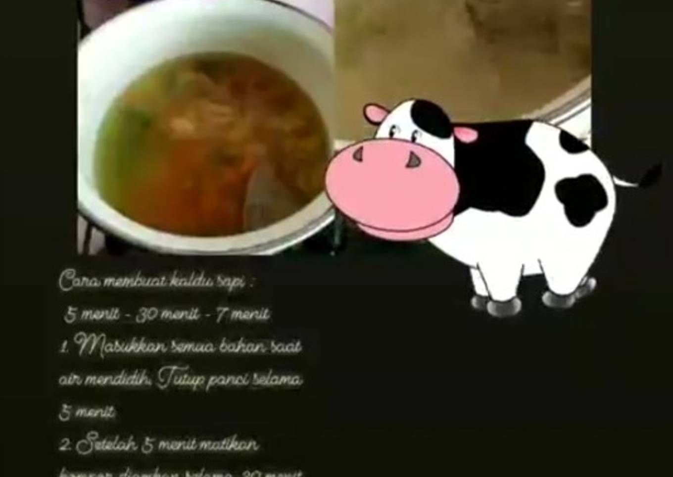 Kaldu Daging Sapi Mpasi metode 5-30-7 💃💃💃