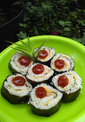 Foto resep Simple sushi