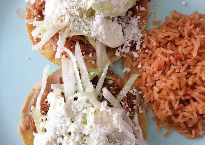 Tostadas De Tinga De Res 😋 Receta De Regina Hernandez Cookpad 6251