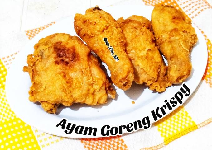 Resep Ayam Goreng Krispy oleh Lanjarsih/Mama Fifian ( MasakanRumahan ...