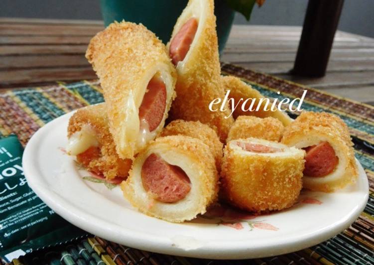 Roti goreng mozzarella