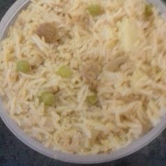 Veg pulao A picture of Veg pulao.
