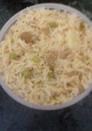 A picture of Veg pulao.