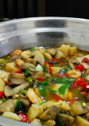 Foto resep Tumis Jamur Udang