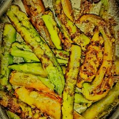 A picture of Fried Mirchen...💝.