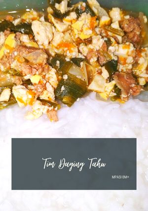 Foto resep Tim Daging Tahu MPASI 8M+