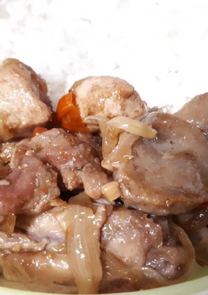 Foto resep Ayam+Bakso saus Mentega