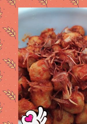 Foto resep 16. Balado bakso ikan