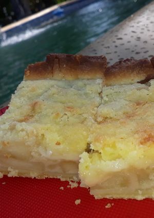 Una foto de Crumble de Manzana