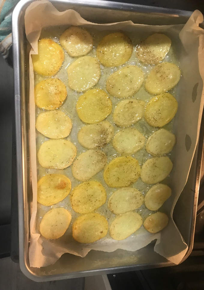 Una foto de Patatas crujientes