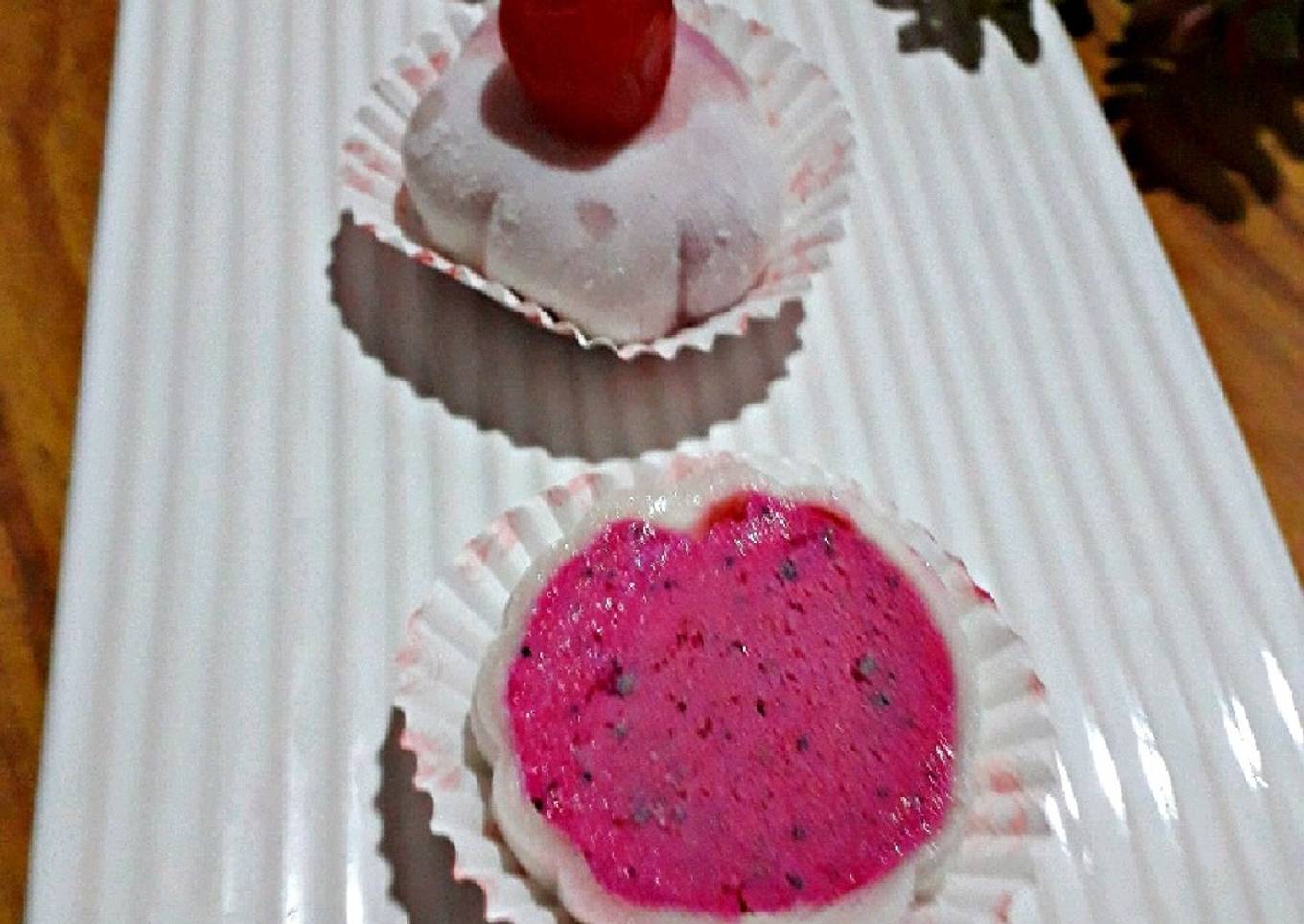 Resep Mochi Es Krim Buah Naga