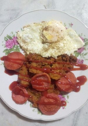 عکسی از دستور کتلت قارچ و مخلفات