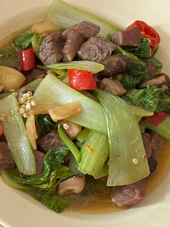Langkah Mudah untuk Membuat Resep Pokcoi Tumis Daging Sapi Anti Ribet, Sempurna