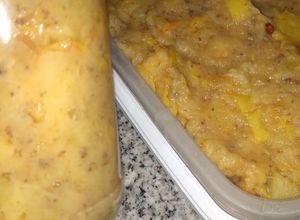Una foto de Mermelada de membrillo/piña, stevia y chía🥰