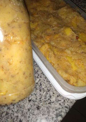 Una foto de Mermelada de membrillo/piña, stevia y chía🥰