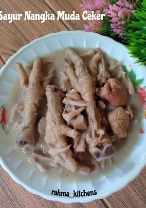 Foto resep Sayur Nangka Muda Ceker