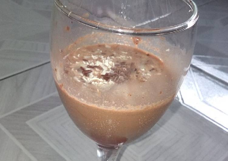 Milo Chocolate Topping Simple