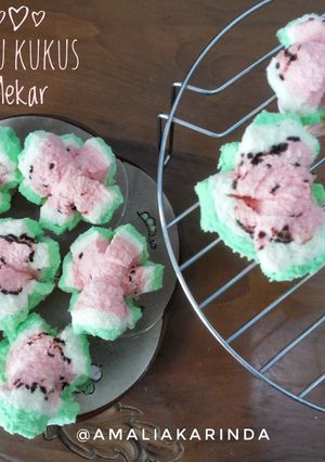 Foto resep Bolu Kukus Mekar Watermelon