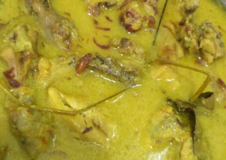 Cara Gampang memasak Opor ayam kuning yang enak