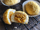 Mochi Kacang Wijen (Tanpa Tepung Ketan)