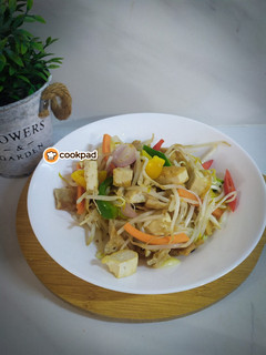 Gambar Sayur Goreng Tauhu dan Taugeh