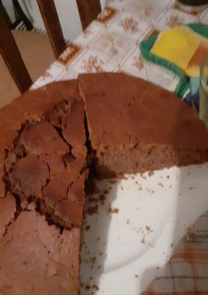 Una foto de Torta de chocolate fácil