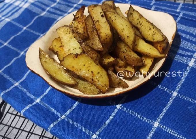 Resep Potato Wedges Simple No Ribet Anti Gagal