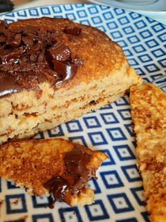 Una foto de Tortitas saludables de calabaza asada y avena