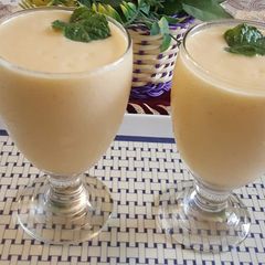 A picture of Mango lassi.