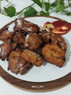 عکسی از دستور پیراشکی سیب