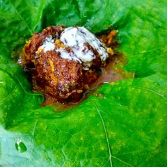 A picture of Lauki kofta.