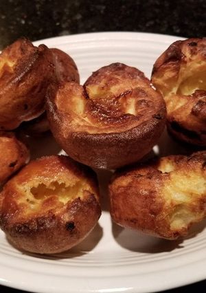 A picture of Yorkshire Pudding.