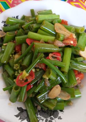 Foto resep Tumis bunga bawang terasi