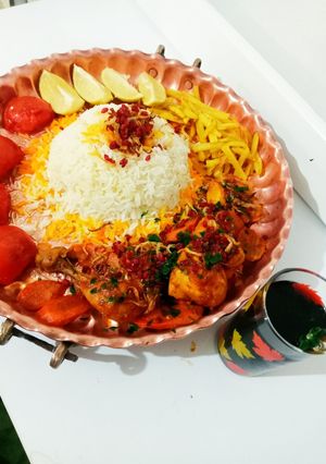 عکسی از دستور زرشک پلوی مجلسی