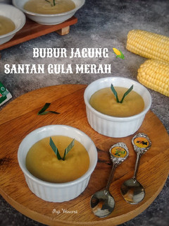 Foto resep BUBUR JAGUNG 🌽 SANTAN GULA MERAH